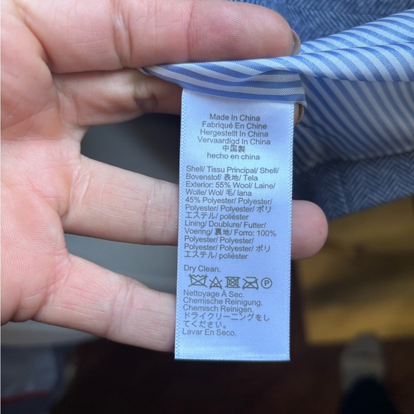 J. Crew Blue Blazer with Gold Buttons - Picture 5 of 6